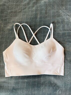 Lululemon White Sports Bra